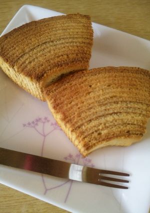 バウムクーヘンをリメイク-レシピのメイン写真