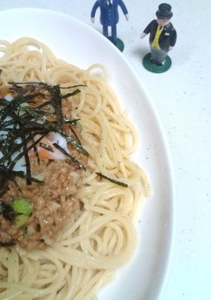 簡単♪納豆パスタ-レシピのメイン写真
