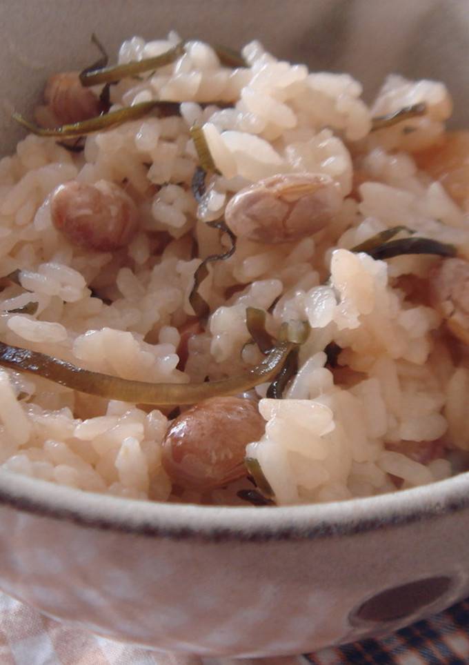 節分の福豆で…豆おこわ-レシピのメイン写真