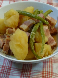 じゃがいもとベーコンといんげんの煮物-レシピのメイン写真
