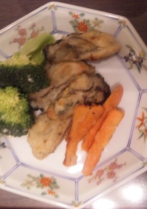 油少なめ!牡蠣の焼き揚げ-レシピのメイン写真