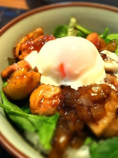 とりもも照り丼~温玉のせ~-レシピのメイン写真