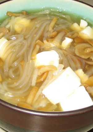 ヘルシー♪なめこと春雨の中華っぽいスープ-レシピのメイン写真