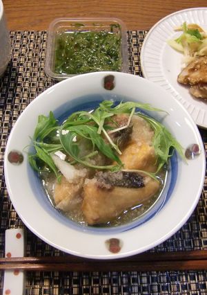 うまうま！ブリと厚揚げの揚げおろし煮♪-レシピのメイン写真