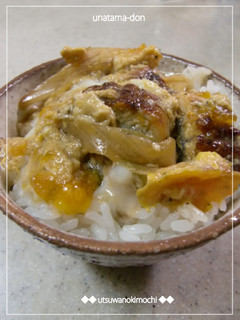 ねぎも美味しい♪うな玉丼-レシピのメイン写真