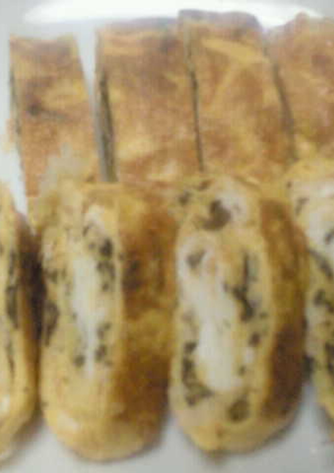 ねぎと塩昆布のたまご焼き-レシピのメイン写真