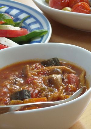 ラタトゥイユ風野菜煮込み　-レシピのメイン写真