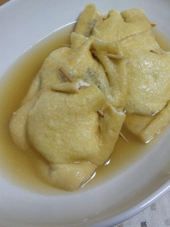 枝豆と卯の花の巾着煮-レシピのメイン写真
