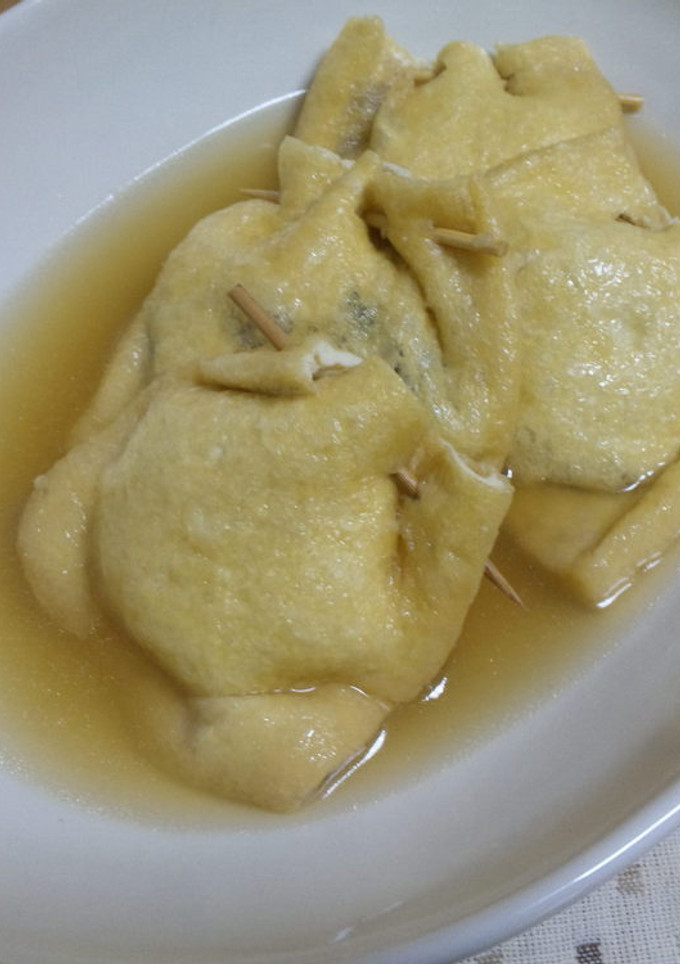 枝豆と卯の花の巾着煮-レシピのメイン写真