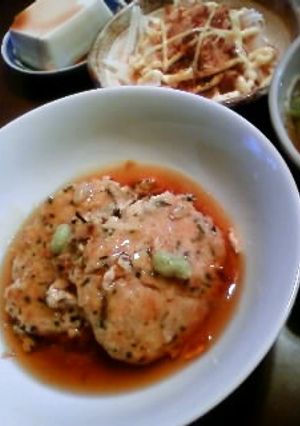 体喜ぶ♪お豆腐とひじきのハンバーグ-レシピのメイン写真