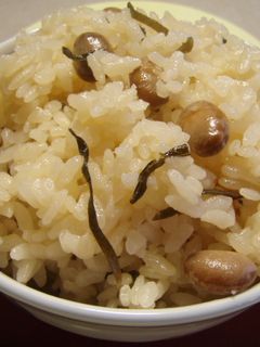 節分豆が美味しく変身!炊き込みご飯に-レシピのメイン写真