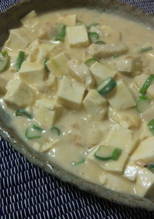 まろやか～☆白い麻婆豆腐-レシピのメイン写真