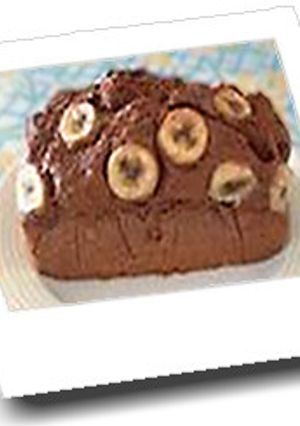 ホットケーキミックスで【チョコバナナケーキ♪】-レシピのメイン写真