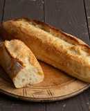 フランス仕込みのこねないバゲット