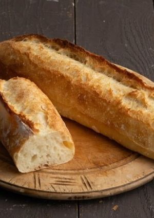 フランス仕込みのこねないバゲット-レシピのメイン写真