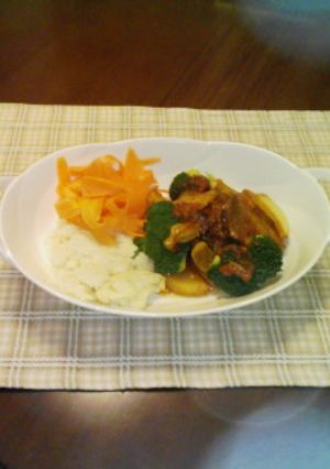 豚バラ肉と冬野菜のトマト煮込み-レシピのメイン写真