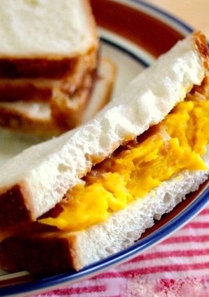 かぼちゃとピーナッツバターの美肌ペースト-レシピのメイン写真