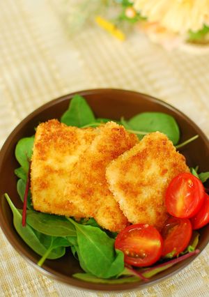 節約レシピ★簡単〜豆腐のカリッと焼き★-レシピのメイン写真