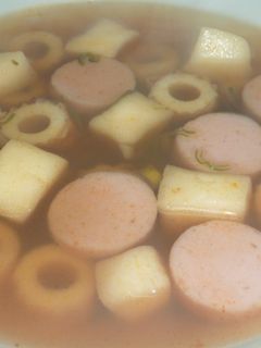 魚っ!ギョ!ぎょ!めかぶスープ~♪-レシピのメイン写真