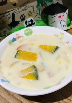 【保育所給食】ハロウィン🎃シチュー-レシピのメイン写真
