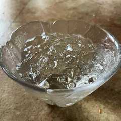 รูปของ 食感を楽しむ水ジュレ（水ゼリー）
