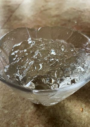 食感を楽しむ水ジュレ（水ゼリー）-レシピのメイン写真