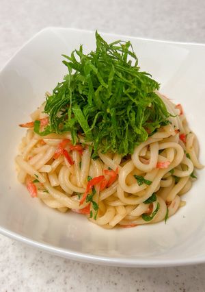 こんにゃく麺で柚子胡椒パスタ風-レシピのメイン写真