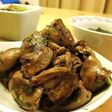 鶏ハツの塩炒め