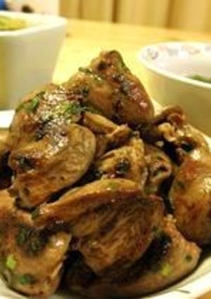 鶏ハツの塩炒め-レシピのメイン写真
