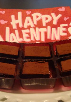 バレンタイン★生チョコレート★簡単です♪-レシピのメイン写真
