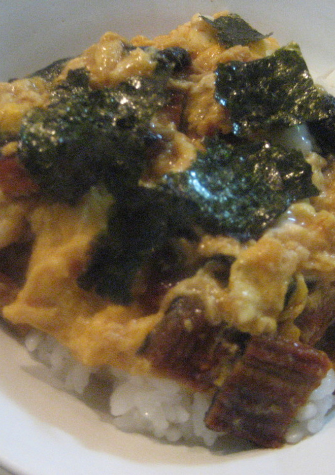 うなたま風？穴子の卵とじ丼-レシピのメイン写真