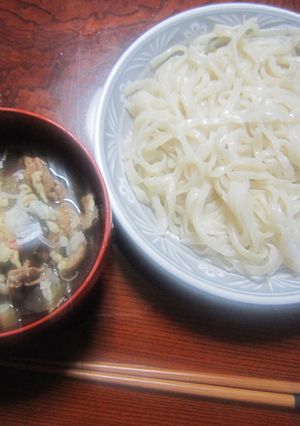 よしえばぁちゃん直伝！極旨☆茄子のうどん-レシピのメイン写真