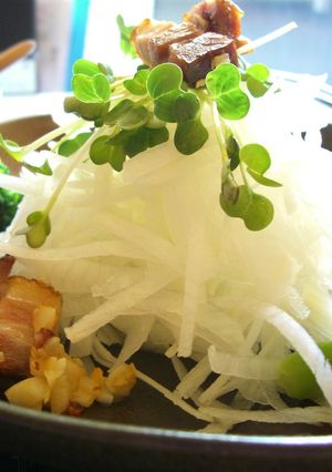 にんにくベーコンの大根サラダ♡-レシピのメイン写真