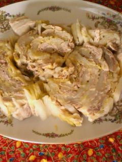 豚肉と白菜のはさみ蒸し-レシピのメイン写真