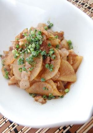 豚肉と大根のパリパリきんぴら-レシピのメイン写真