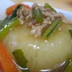 รูปของ やわっとろっかぶのまるごと煮