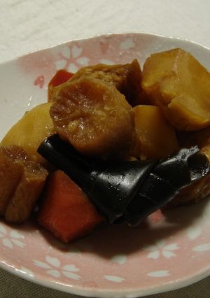 凍み大根の煮物-レシピのメイン写真