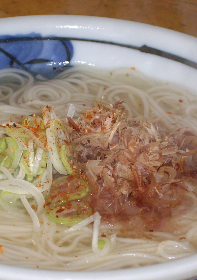 そのまま素麺-レシピのメイン写真