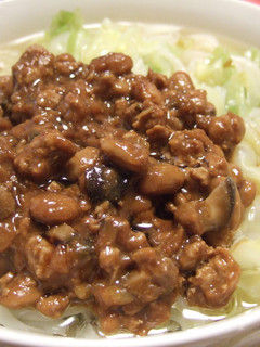 納豆ミートソース-レシピのメイン写真