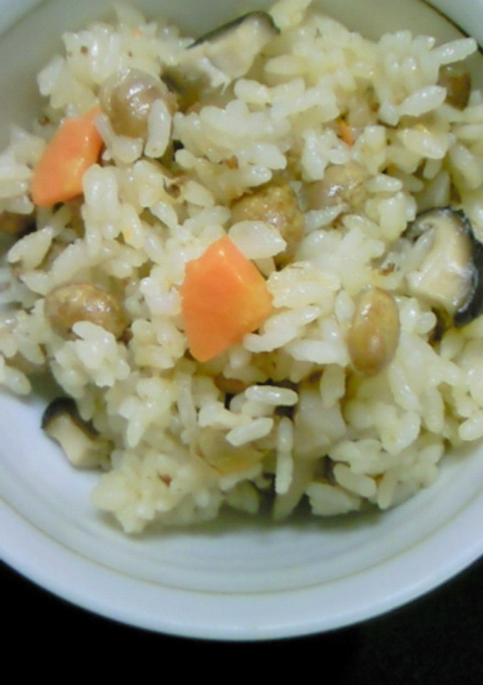節分豆の炊き込みご飯-レシピのメイン写真