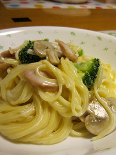 フライパン1つde★クリームパスタ★-レシピのメイン写真