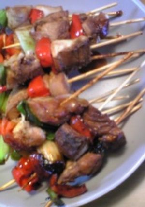 初めてのフライパンde焼き鳥☆-レシピのメイン写真