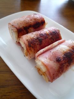 簡単!焼きちくわのベーコン巻き♬-レシピのメイン写真