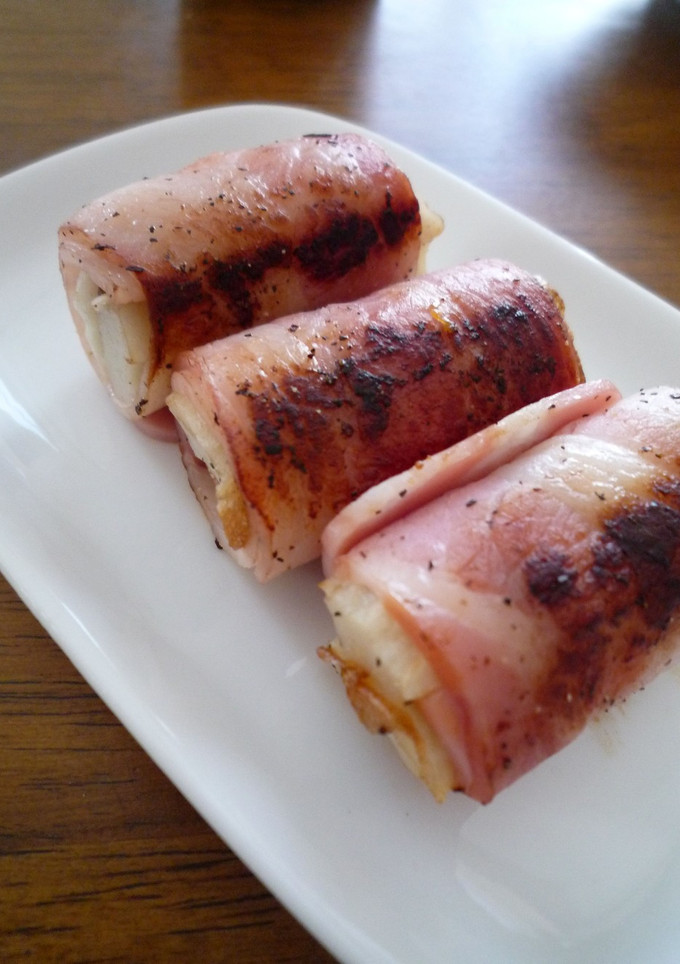 簡単！焼きちくわのベーコン巻き♬-レシピのメイン写真