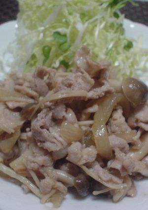 ヘルシーしょうが焼き炒め-レシピのメイン写真