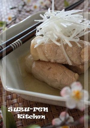 ♡高野豆腐のクルクル煮物♡-レシピのメイン写真