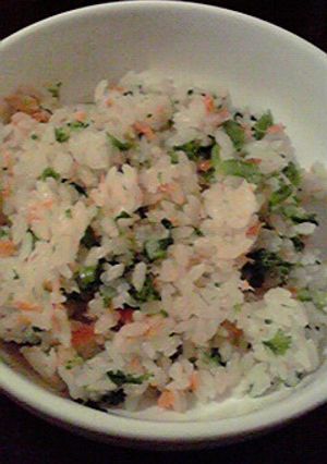春♪冷めても美味！菜の花と鮭の混ぜごはん-レシピのメイン写真