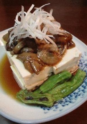 ポン酢味の「ぼりぼり冷奴」-レシピのメイン写真