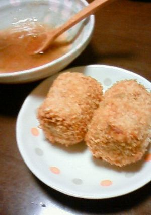 あんが決め手☆彡里芋コロッケ-レシピのメイン写真