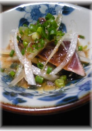 【我が家の☆】～カツオのたたきの食べ方～-レシピのメイン写真